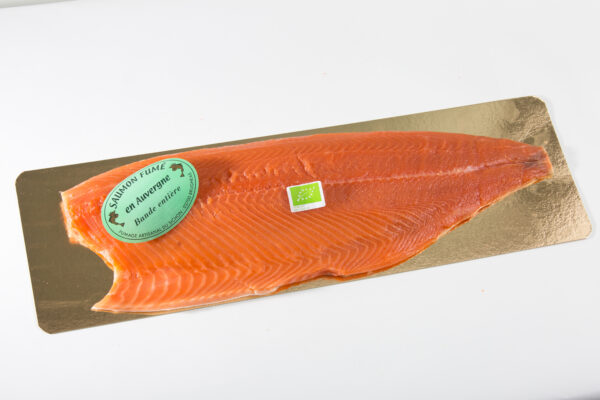 Bande Entière Saumon Fumé de Norvège