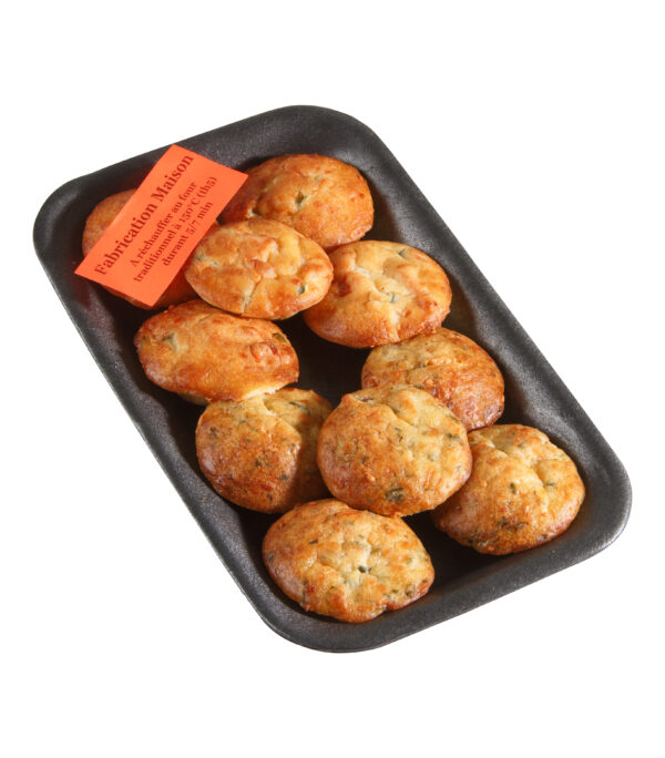 5 Minis Cakes Saumon et 5 Minis Cakes Cabillaud