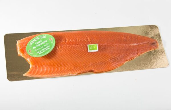 Bande entière Saumon BIO Fumé